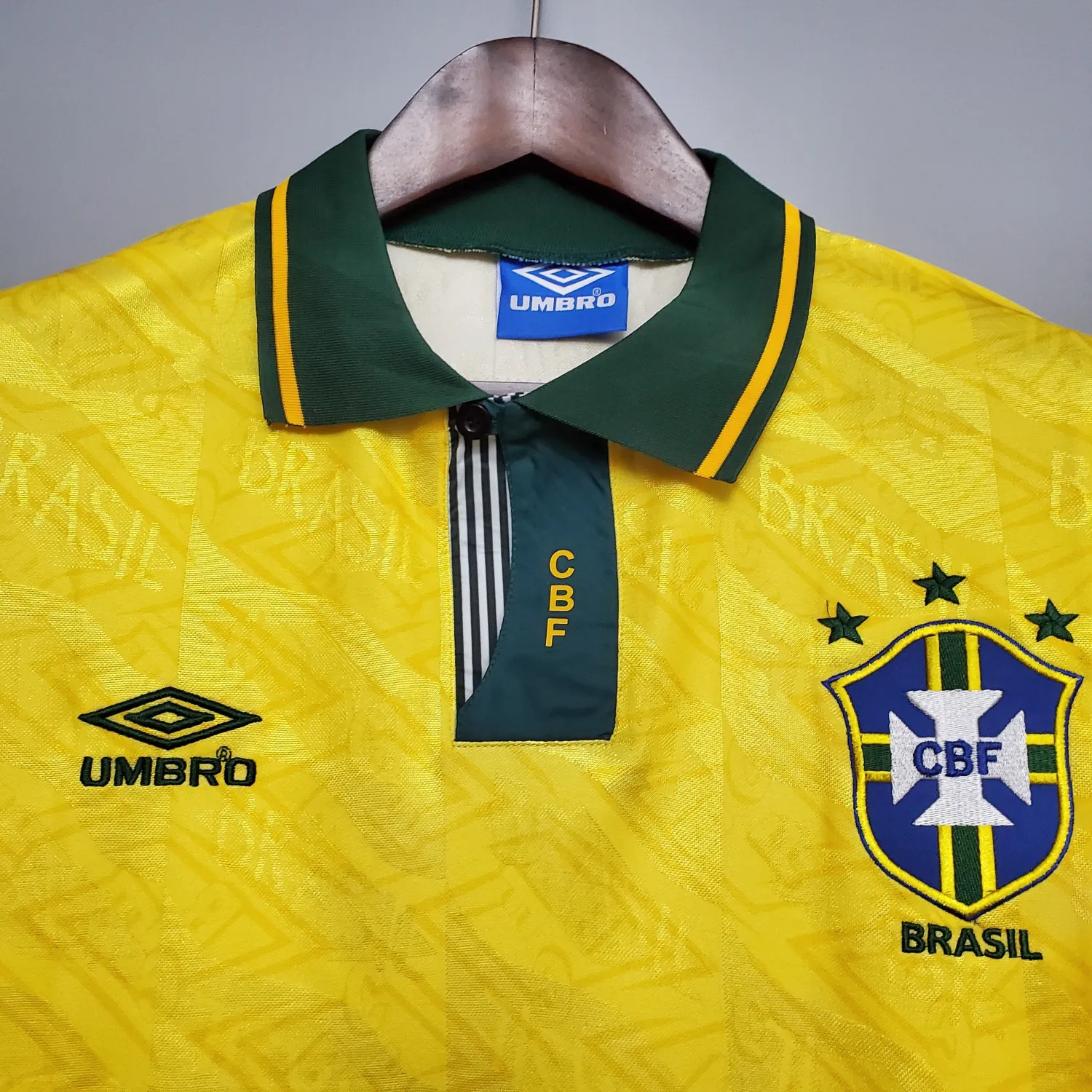 1991/1993 Brazil home retro jersey