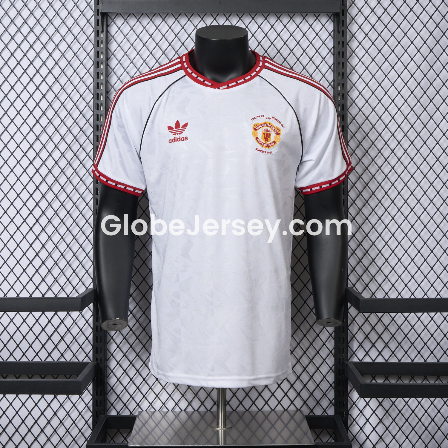 Retro Manchester United 1991 Third Remake Jersey - European Cup Winners' Cup Winners - Player Version