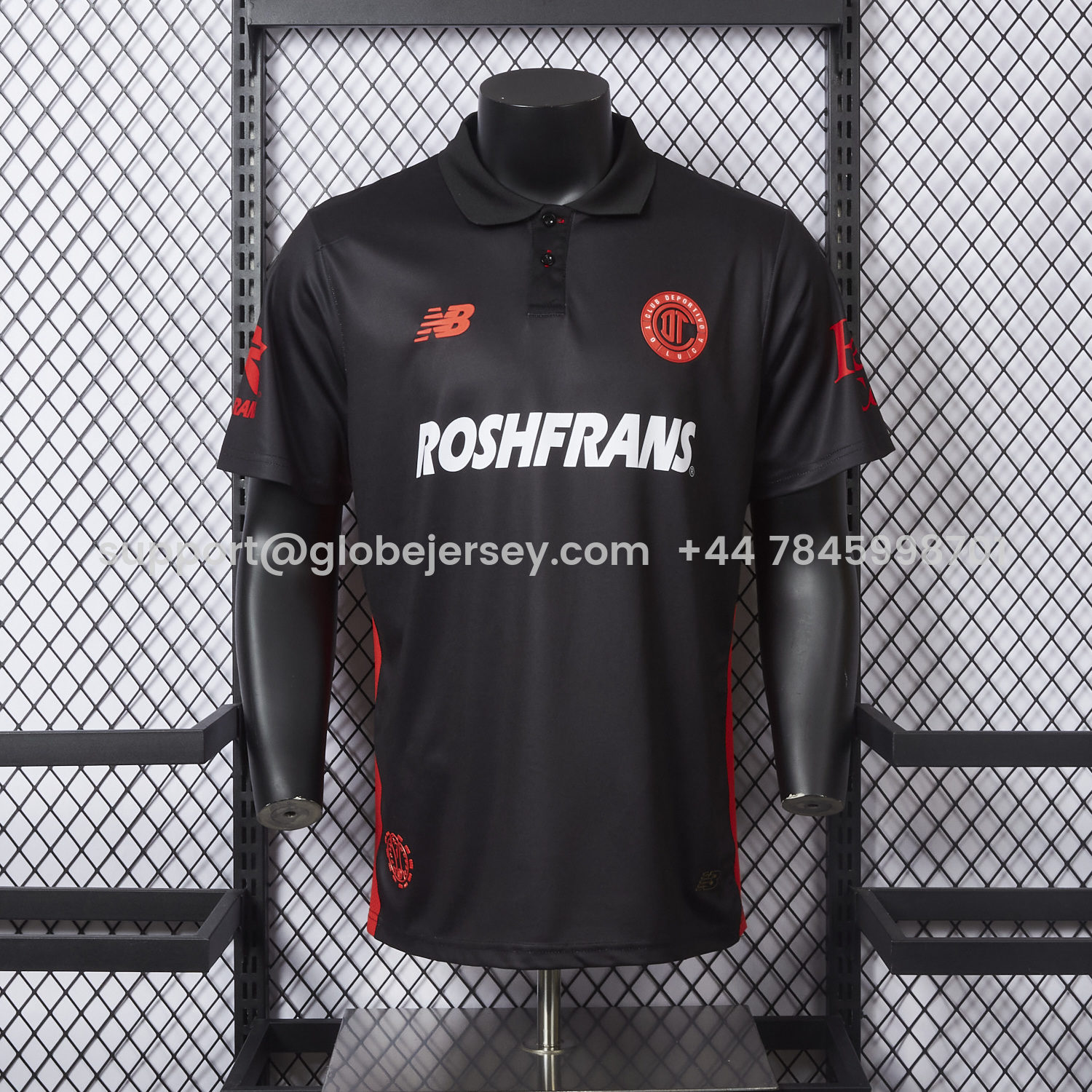 Toluca 25-26 Third Black Jersey - Player Version