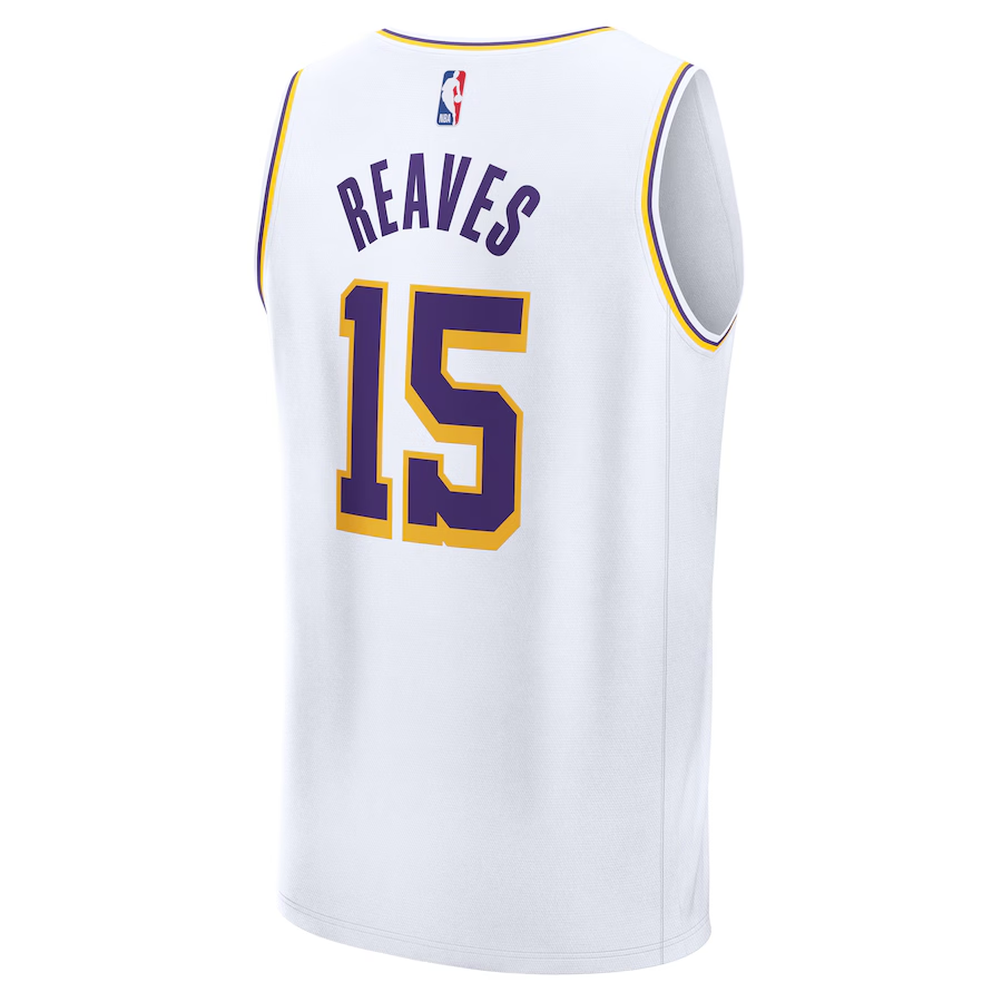 Men's Los Angeles Lakers Austin Reaves Fanatics White