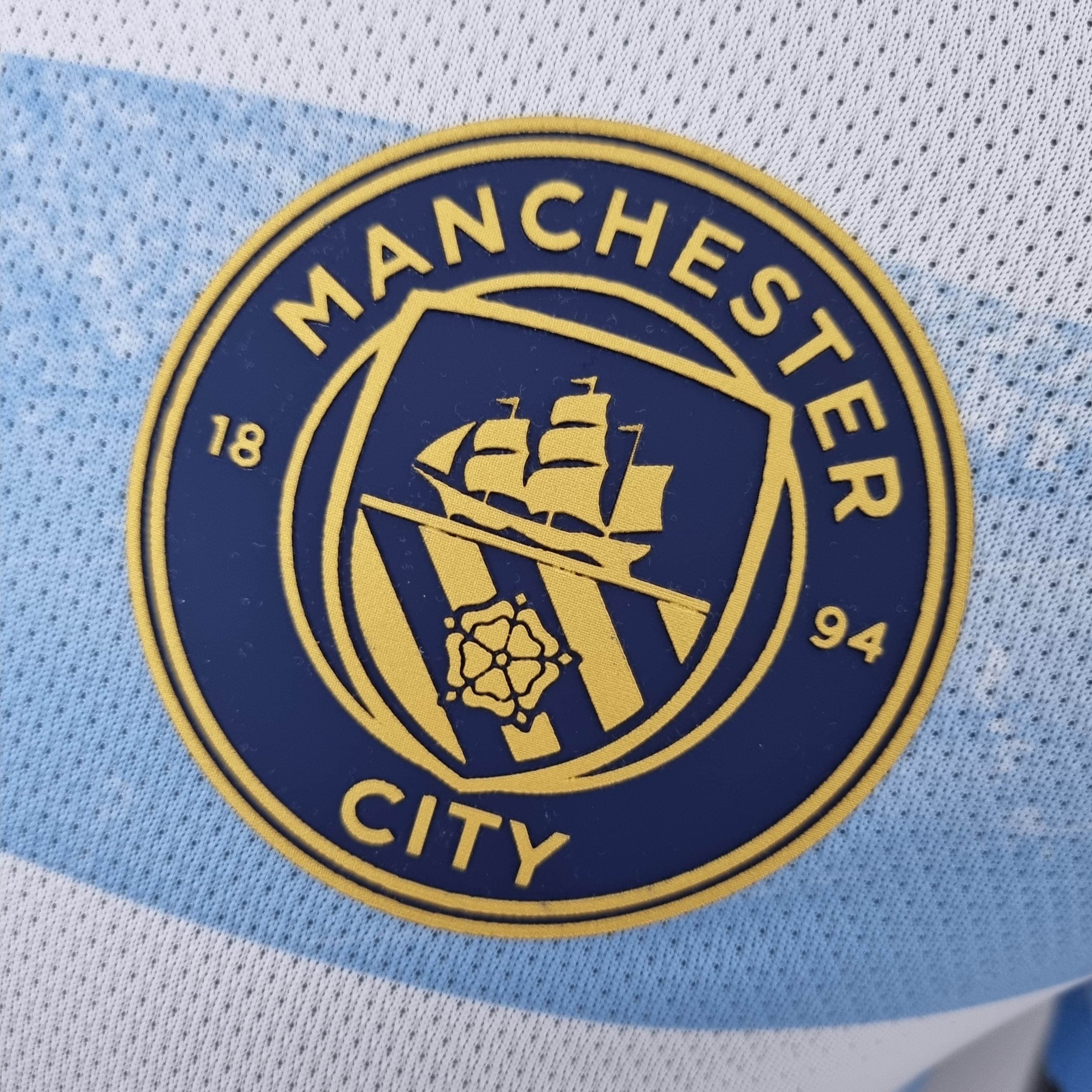 2022/2023 Player Version Manchester City Special Edition Football Shirt Blue And White 1:1 Thai Quality