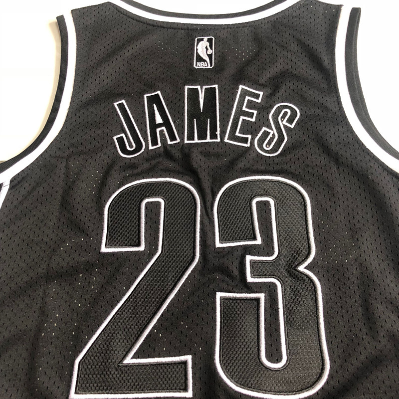 Cleveland Cavaliers LeBron James 23 Black MN