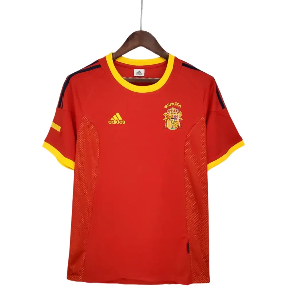2002 Spain home retro jersey - Fans Edition