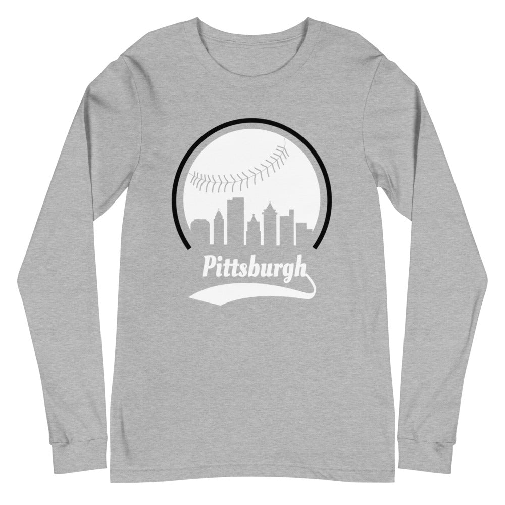 Unisex Pittsburgh Pirates Baseball Long Sleeve Tee Shirt