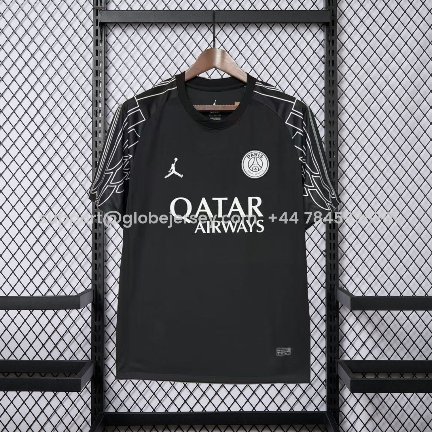 Paris Saint-Germain PSG 25-26 JD Black Special Jersey - Fans Version