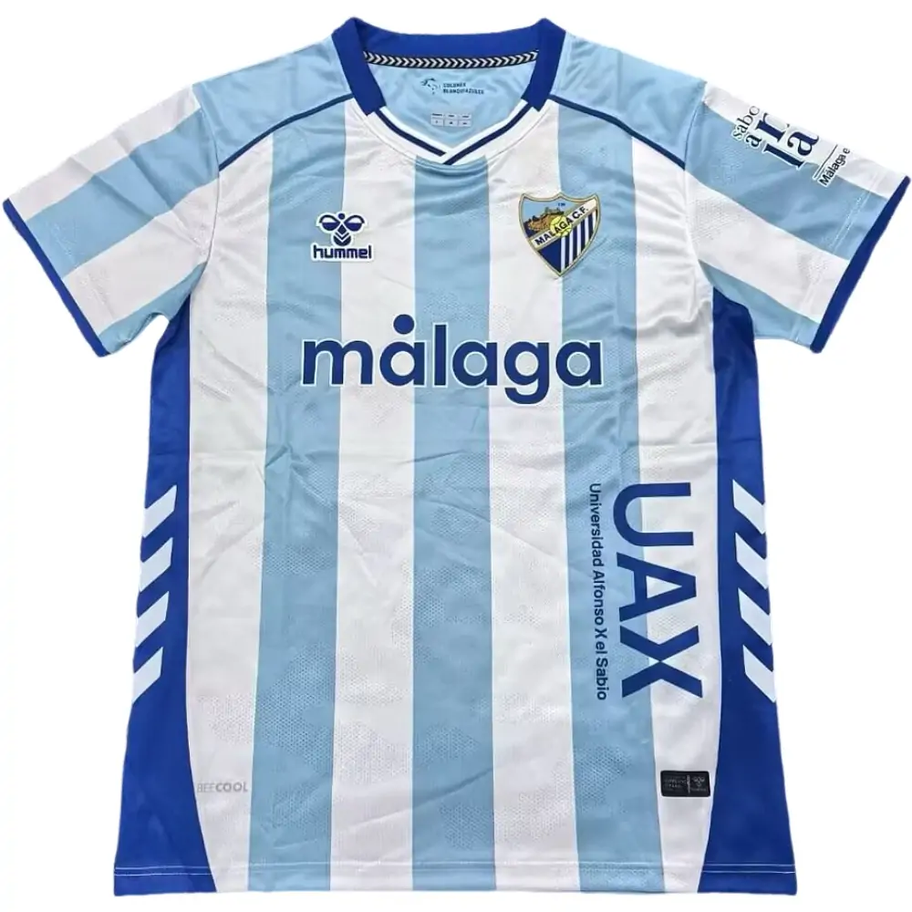 2025-26 Málaga Home Jersey - Fans Edition
