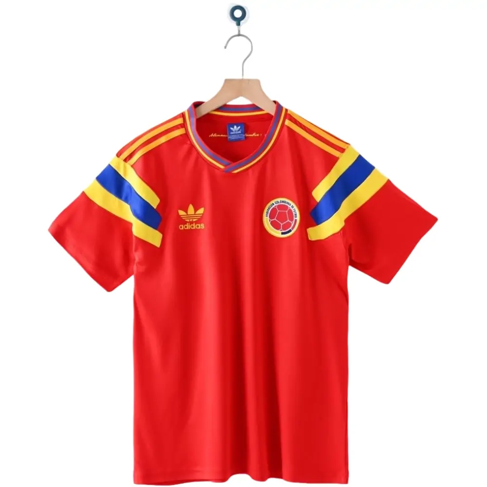 1990 Colombia Away Retro Jersey - Fans Edition
