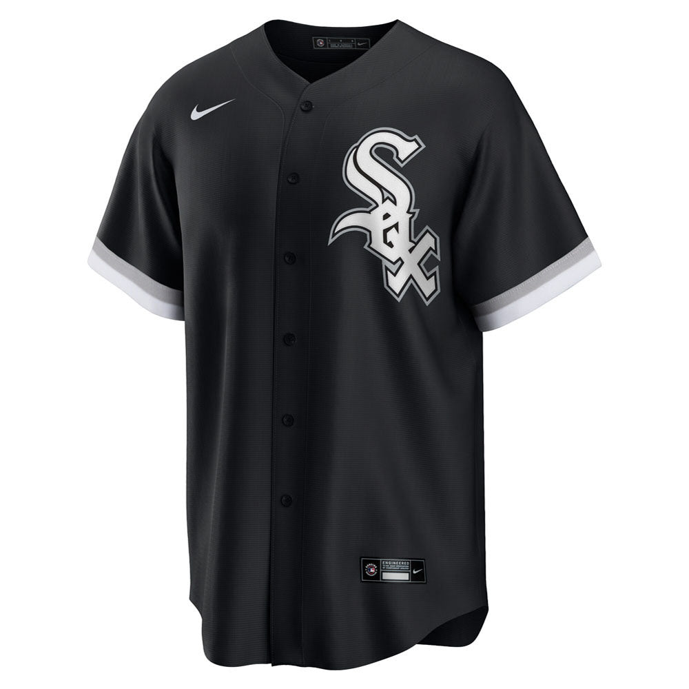 Men's Chicago White Sox Eloy Jimenez Alternate Player Name Jersey - Black