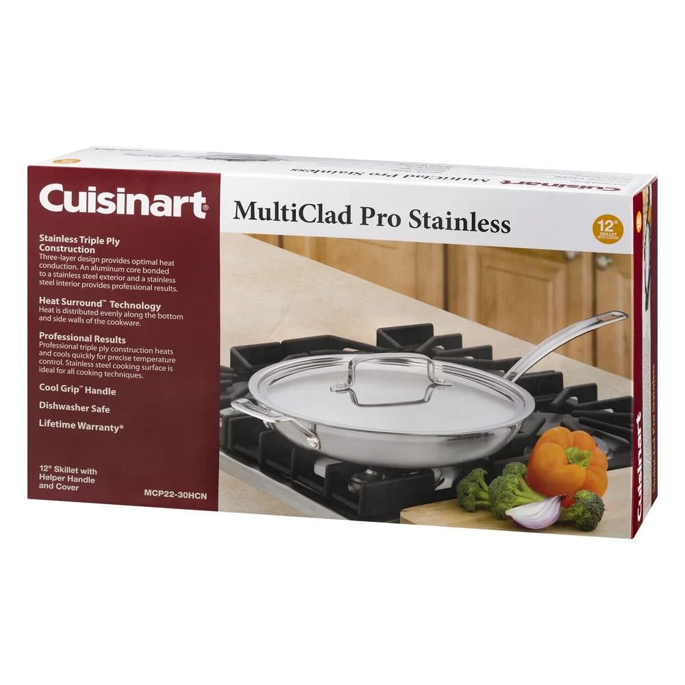 Cuisinart Multiclad Pro Tri-Ply Stainless Steel 12