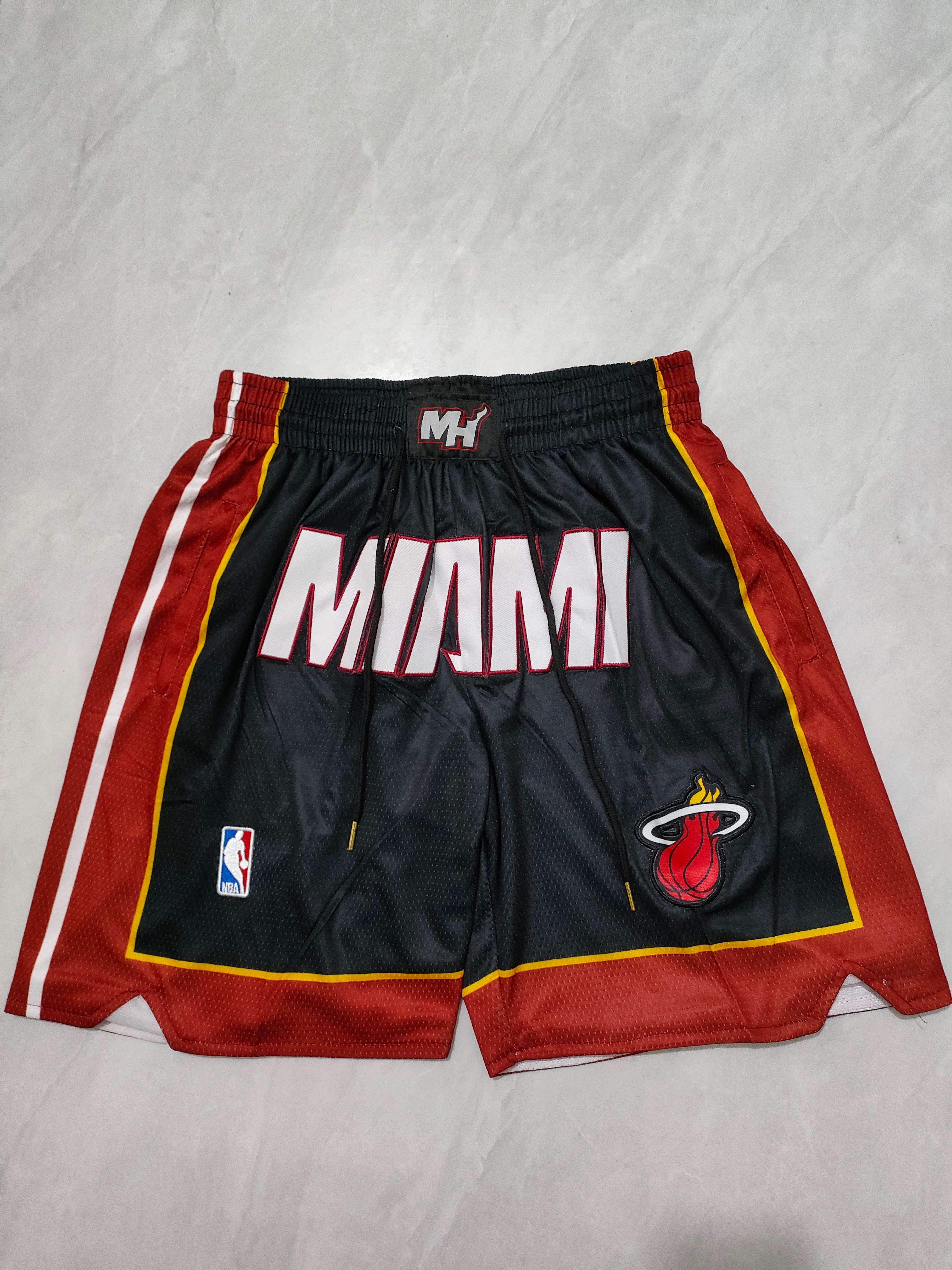Miami Heat Black Regular Pocket Pants