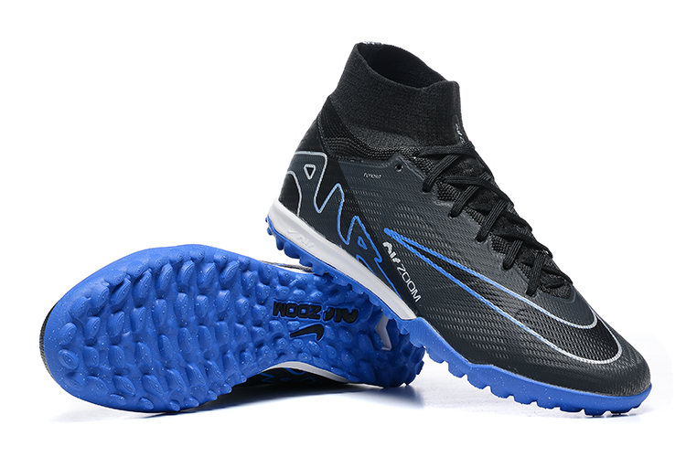 Assassin 15th generation high-top fully knitted waterproof MD air cushion grass stud football shoes