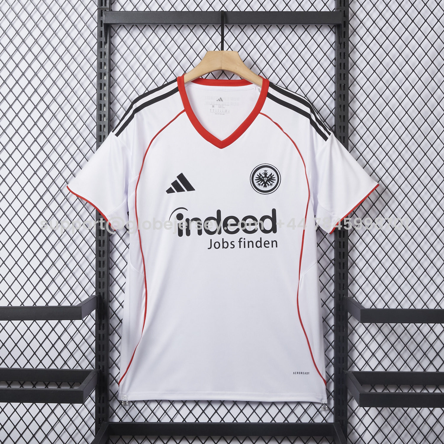 Frankfurt 25-26 Away White Jersey - Fans Version