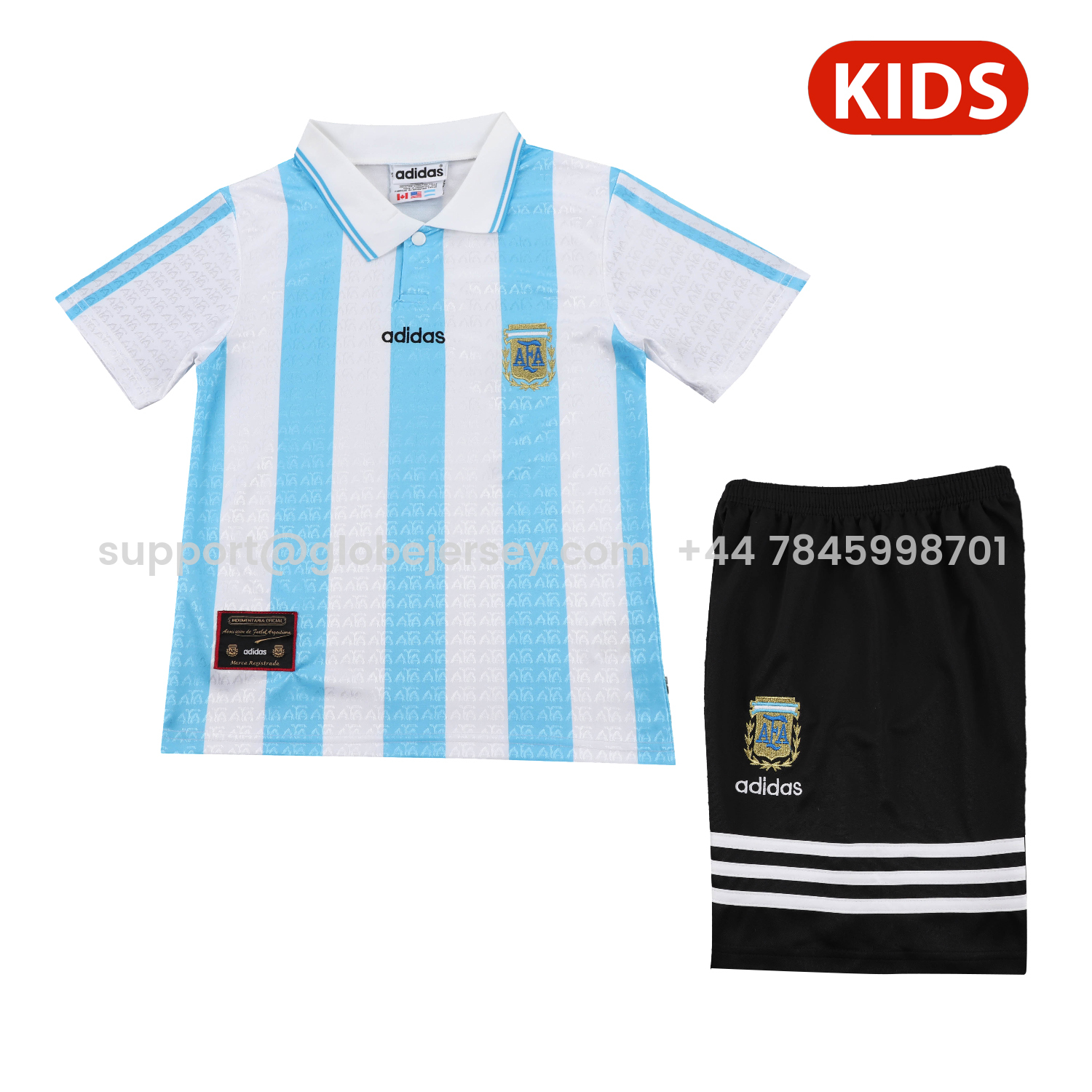 Retro Argentina 1994 Home Kids Kit