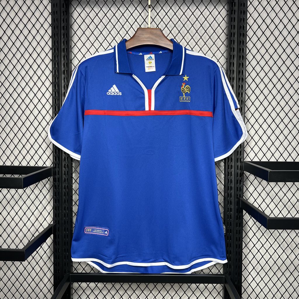 Retro France 2000 Home Stadium Jersey