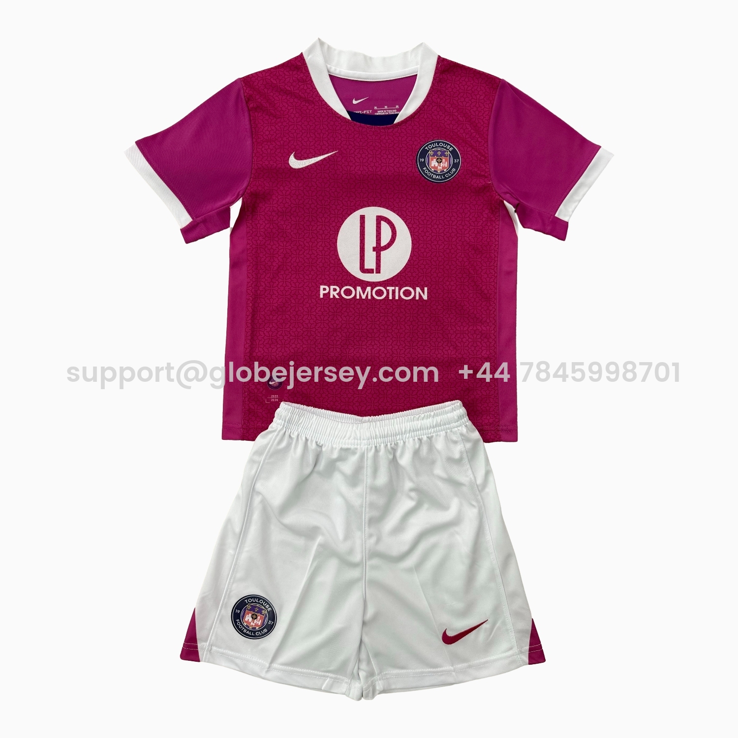 Toulouse FC 25-26 Away Men's Adult Jersey Set - Fans Version