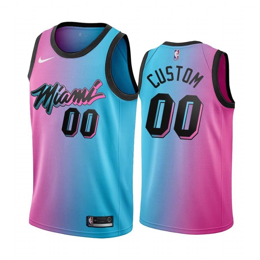 Custom Miami Heat City Edition Jersey