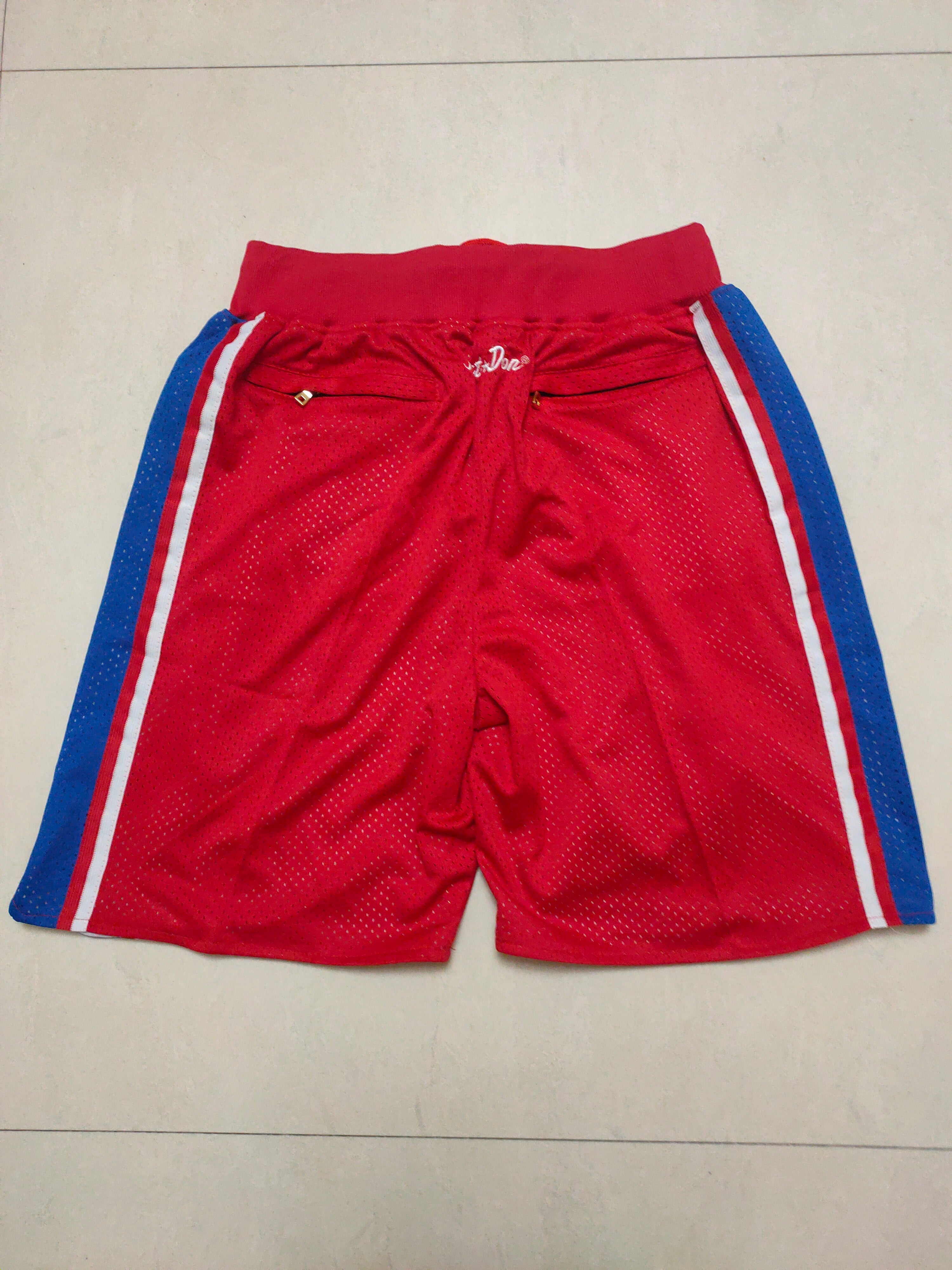 Philadelphia 76ers Red Retro Pocket Pants