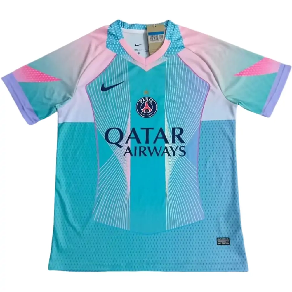 2025-26 Paris Special Edition Light Blue Jersey - Fan Edition