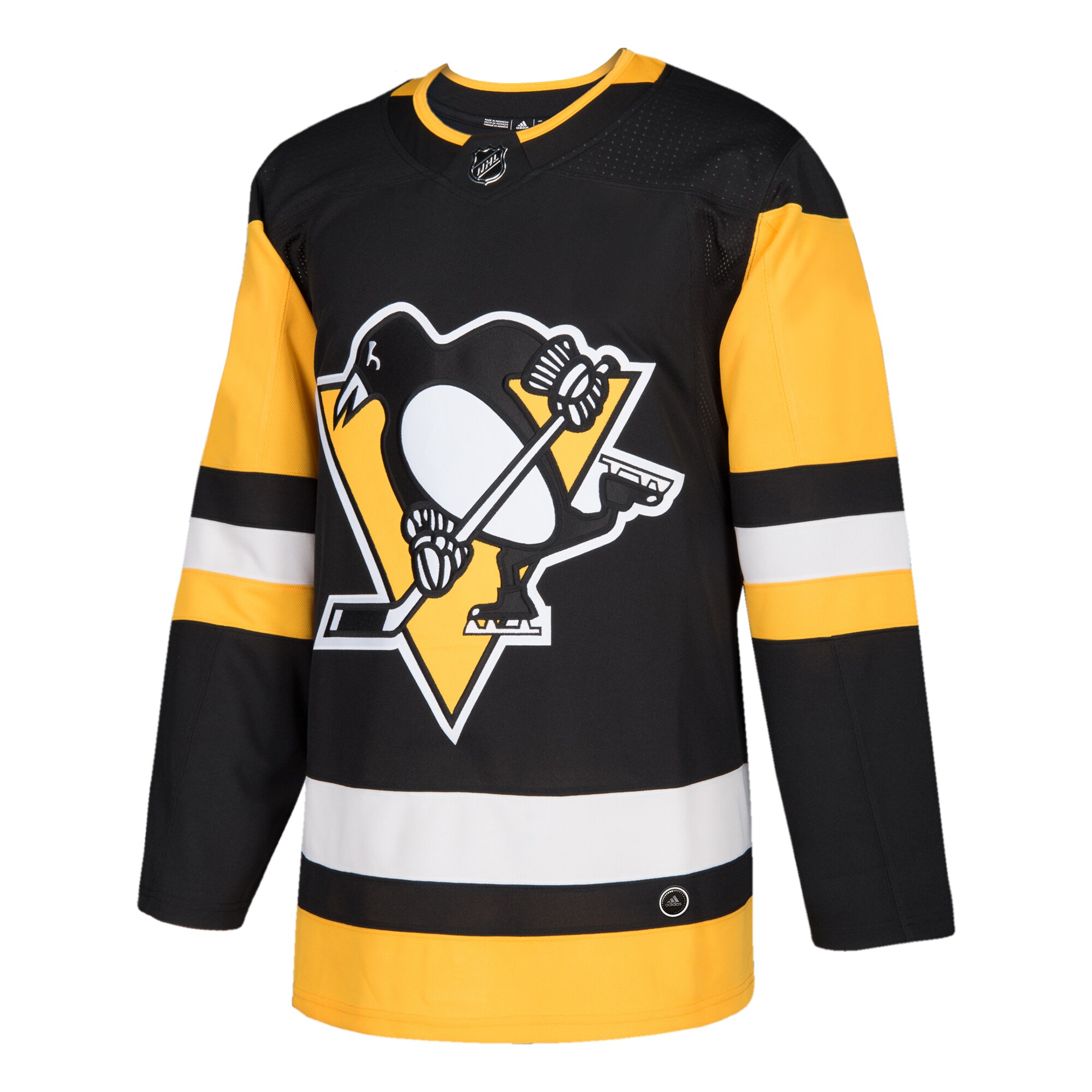 Pittsburgh Penguins  Home  Blank Jersey – Black