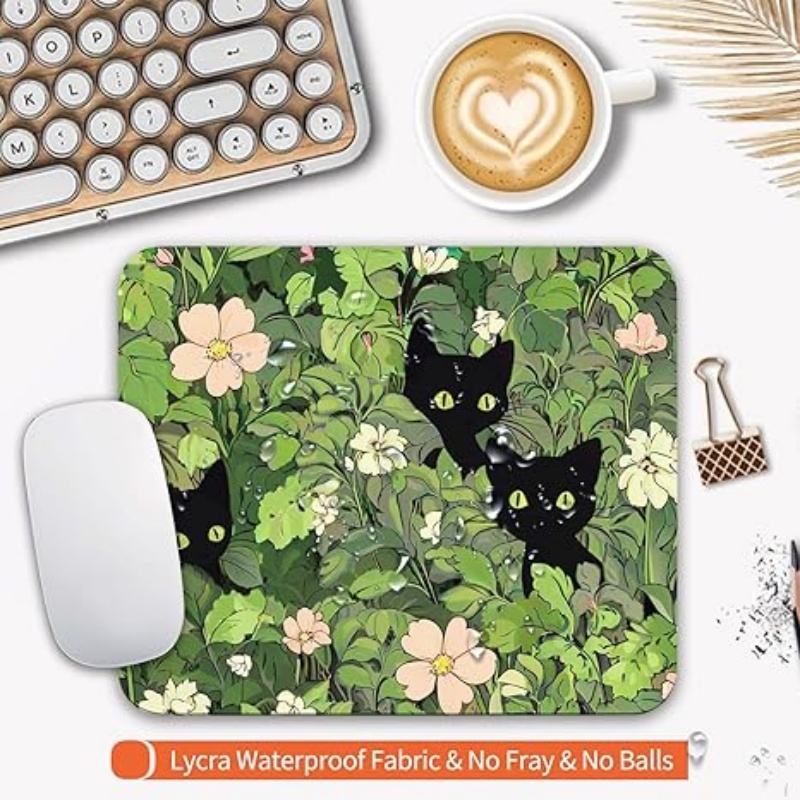 PADARTISAN Square Mouse Pad, Personalized Premium-Textured Custom Mouse Mat Design