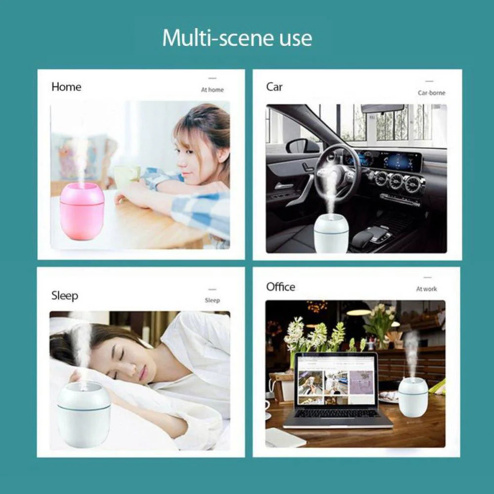 Aromatherapy Diffuser,USB Humidifier,Office Desktop Humidifier,Car Travel Aromatherapy Diffuser,Portable Essential Oil Diffuser,Home Bedroom Humidifier