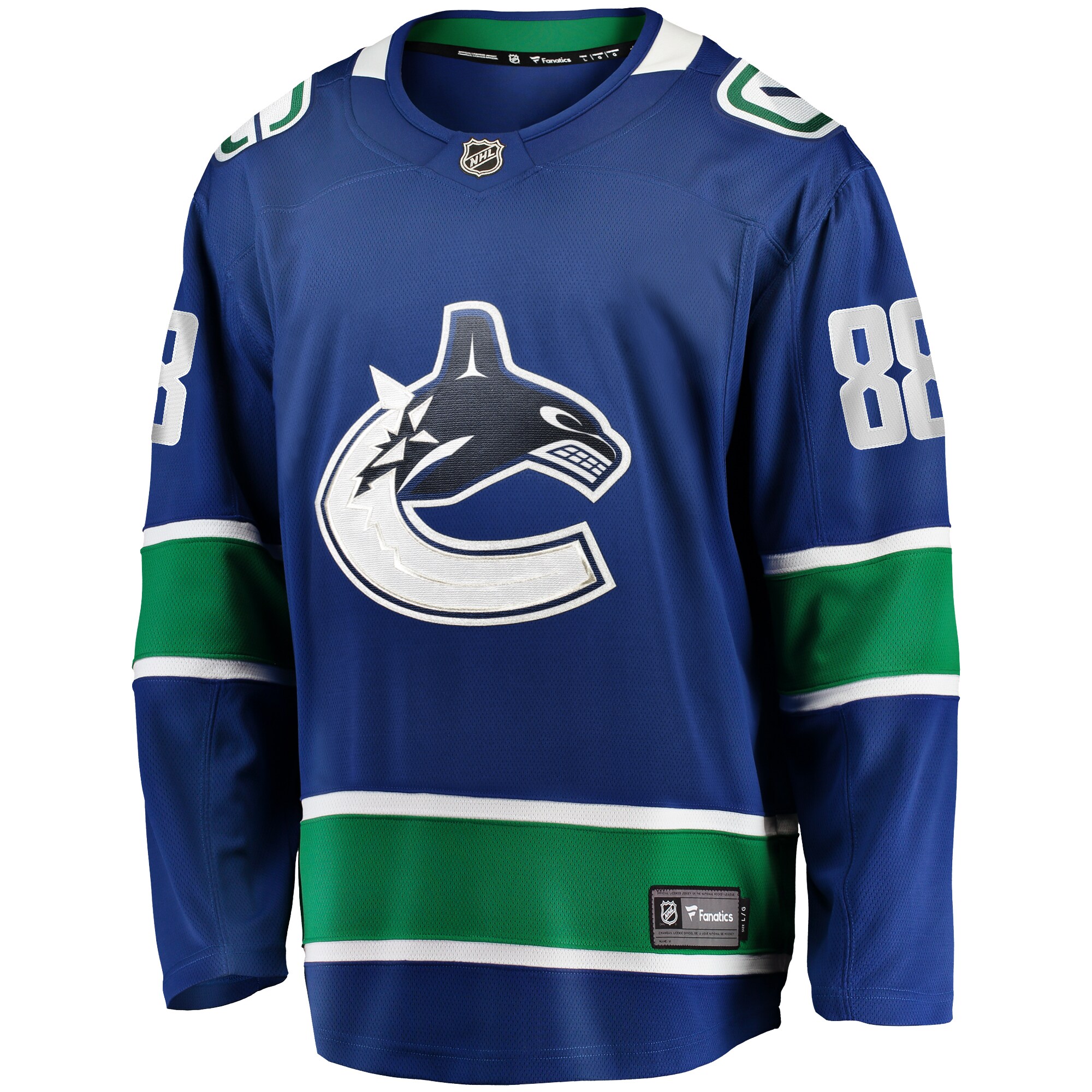 Nils Aman Vancouver Canucks Fanatics Home Premier Breakaway   Jersey – Blue