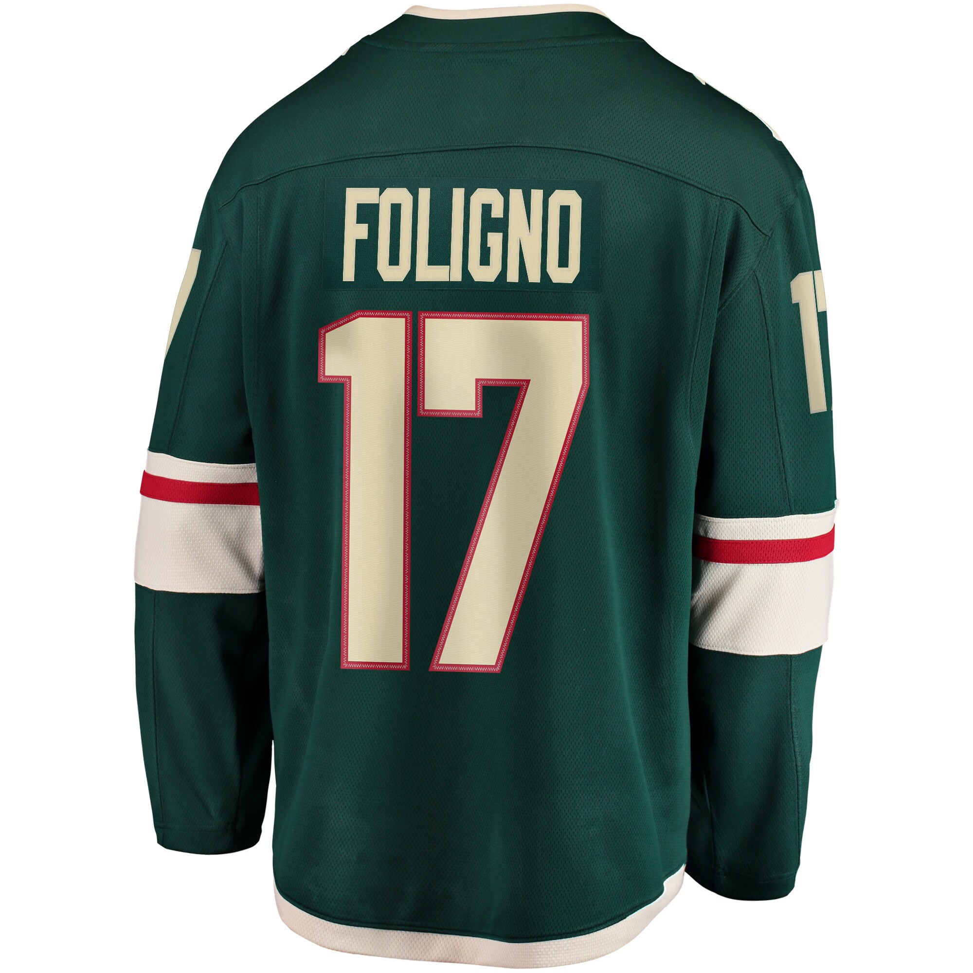 Marcus Foligno Minnesota Wild Fanatics Breakaway Jersey – Green