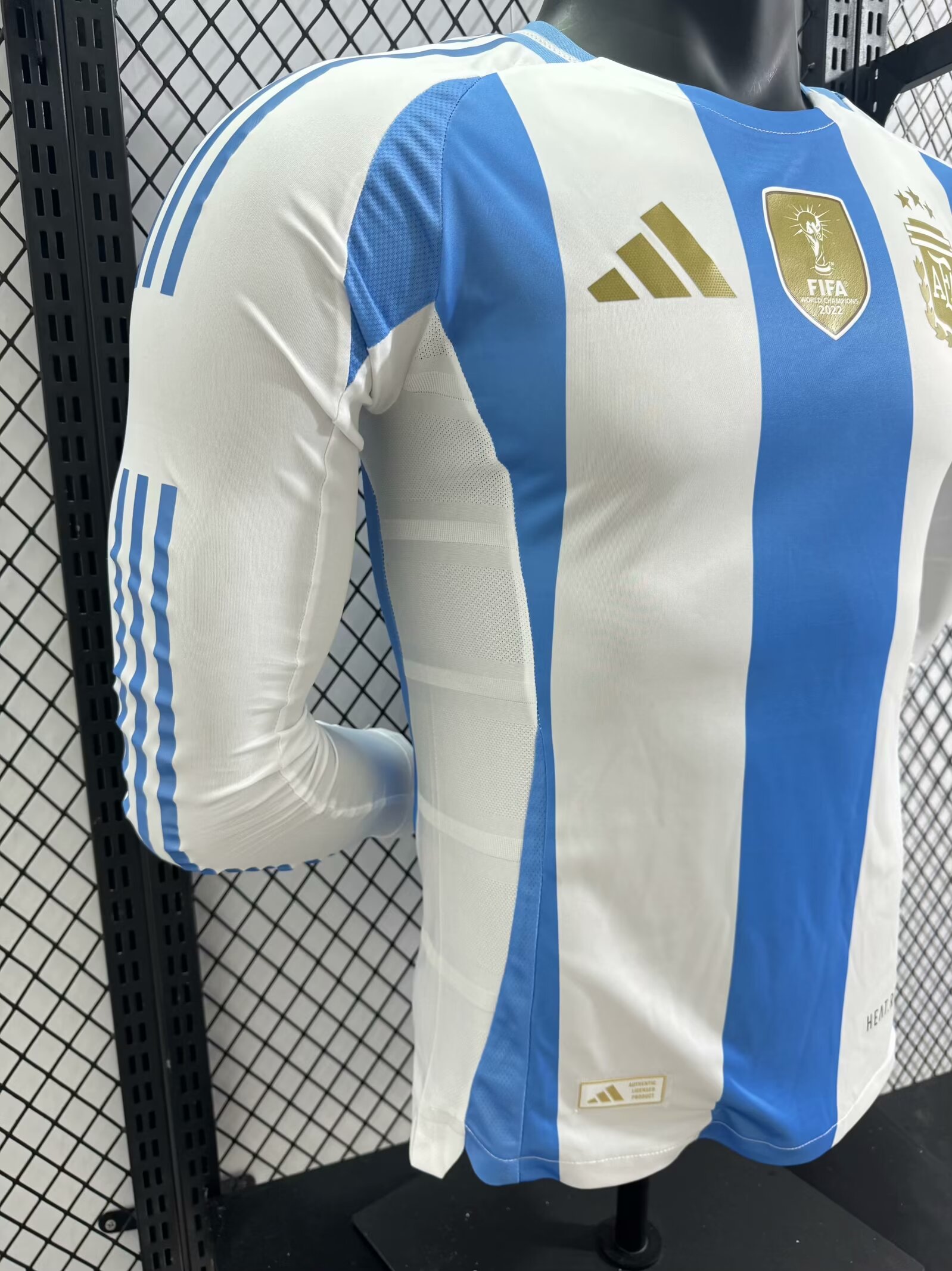 2024/25 Argentina Home Long Sleeve Shirt - Player Version
