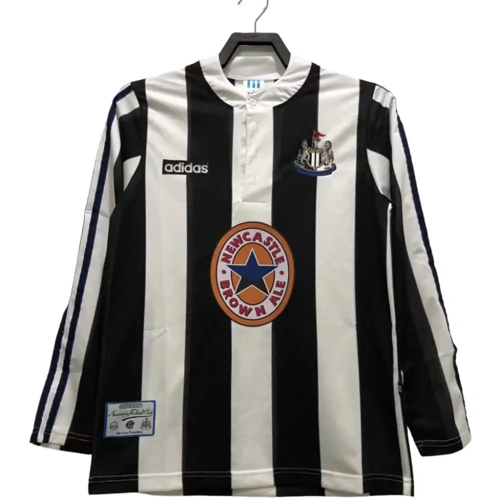 1995/97 Newcastle United Home Long Sleeve Retro Shirt - Fans Edition