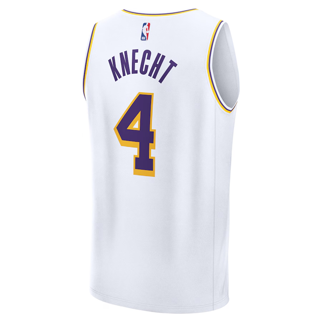 Knecht Los Angeles Lakers Jersey -  white