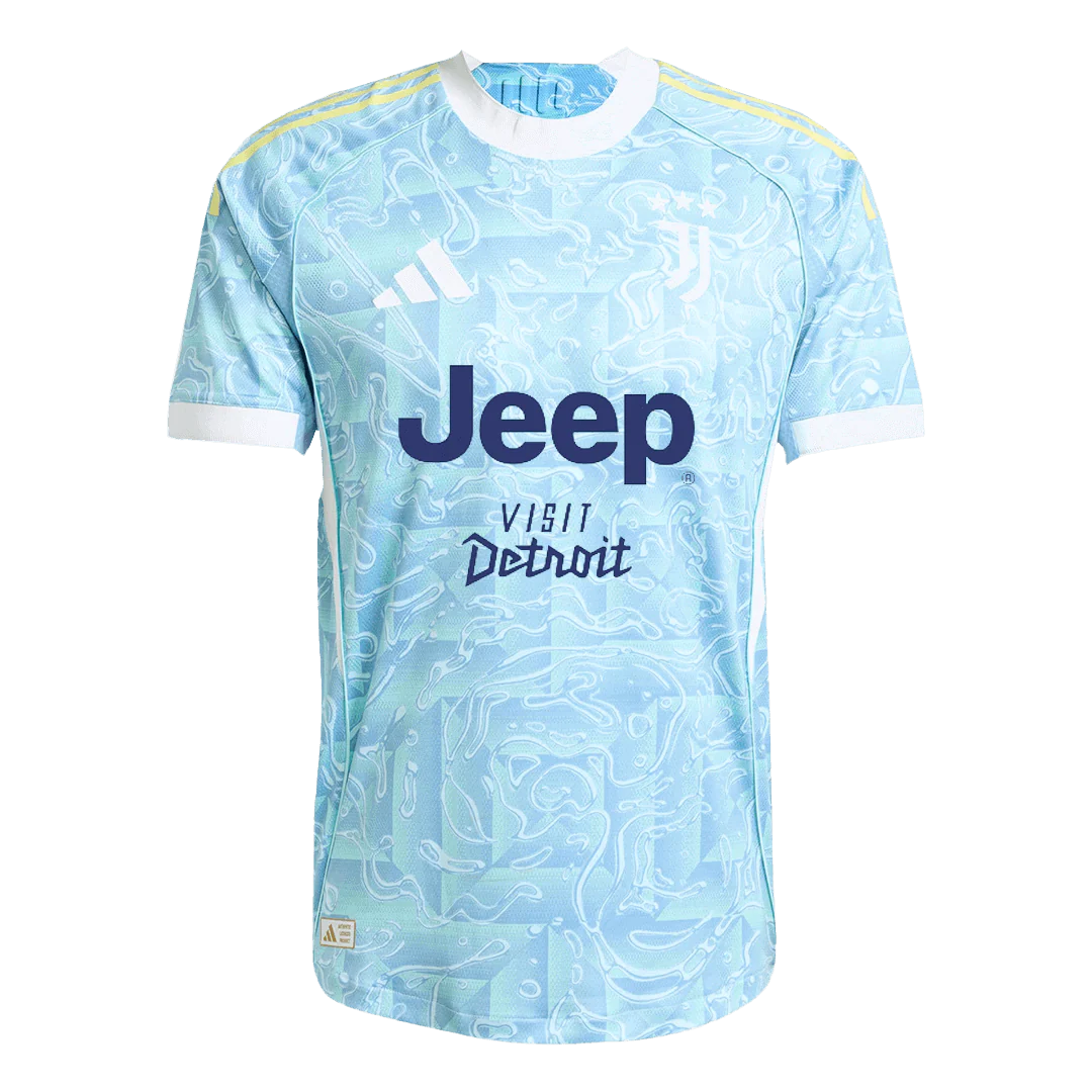 Juventus Away Player Version Soccer Jersey 2025/26