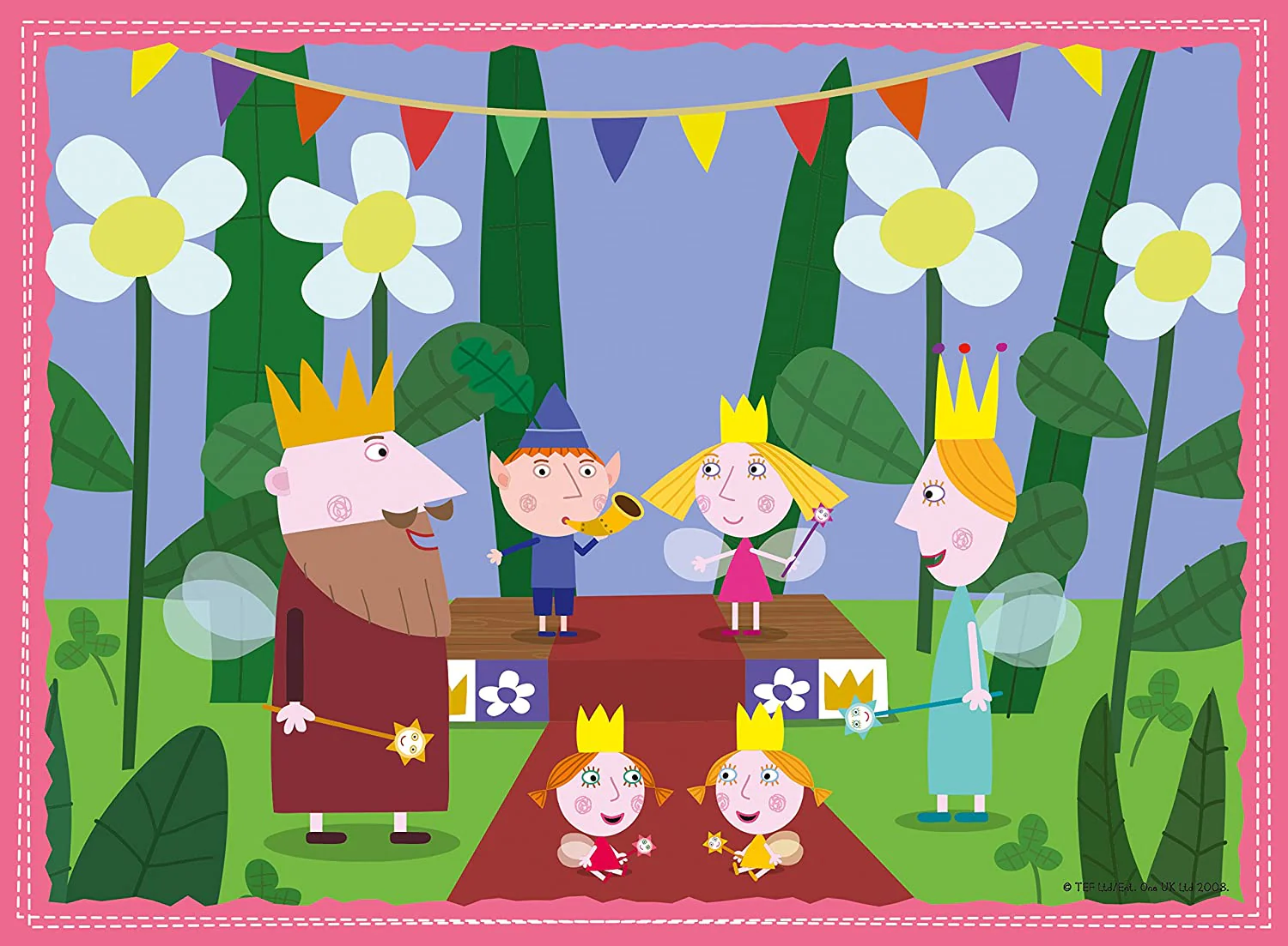 Ben & Holly 4 in a Box – 12, 16, 20 and 24 Piece Jigsaw Puzzles (Ravensburger)