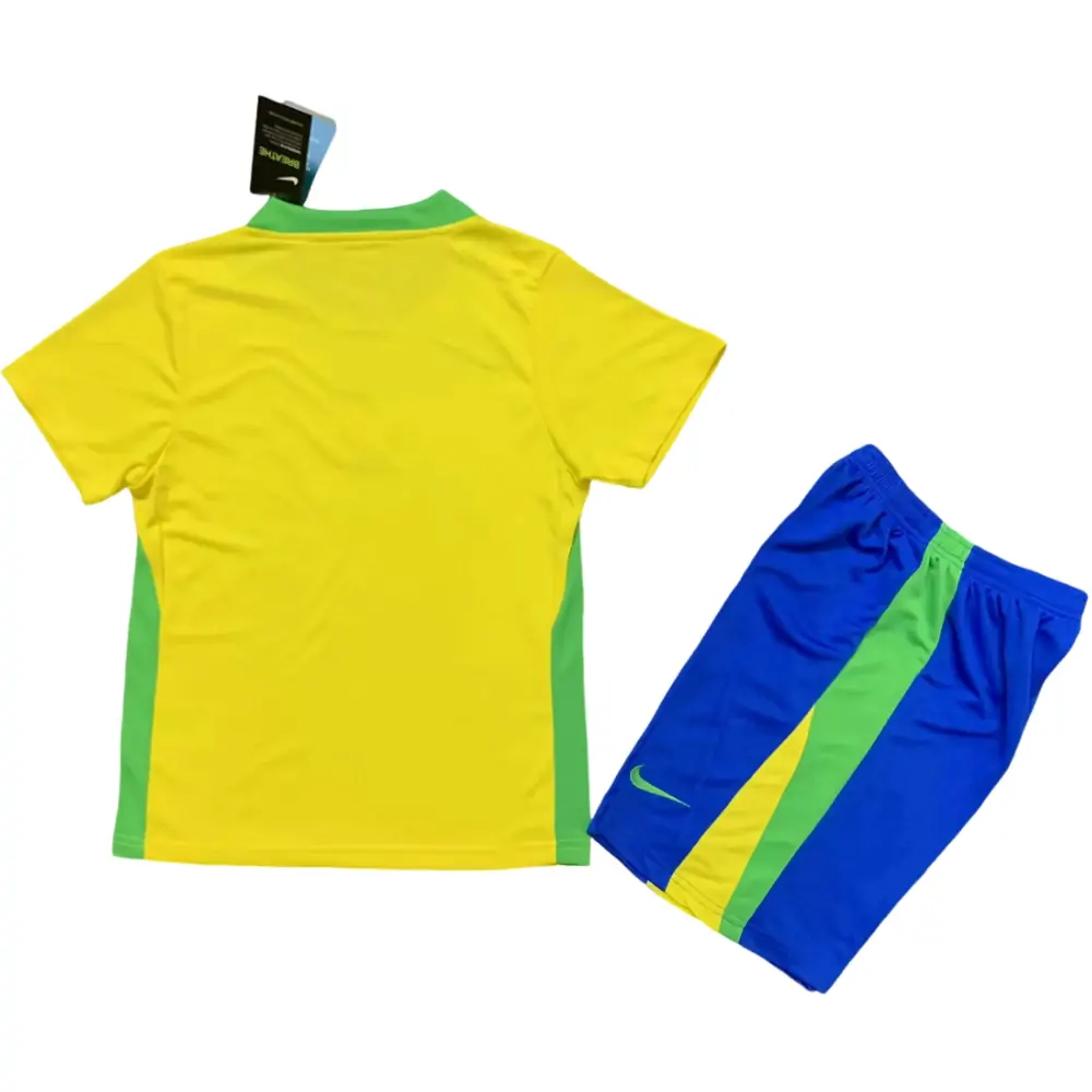 2025-26-Brazil Home-Jersey-Children's Kit