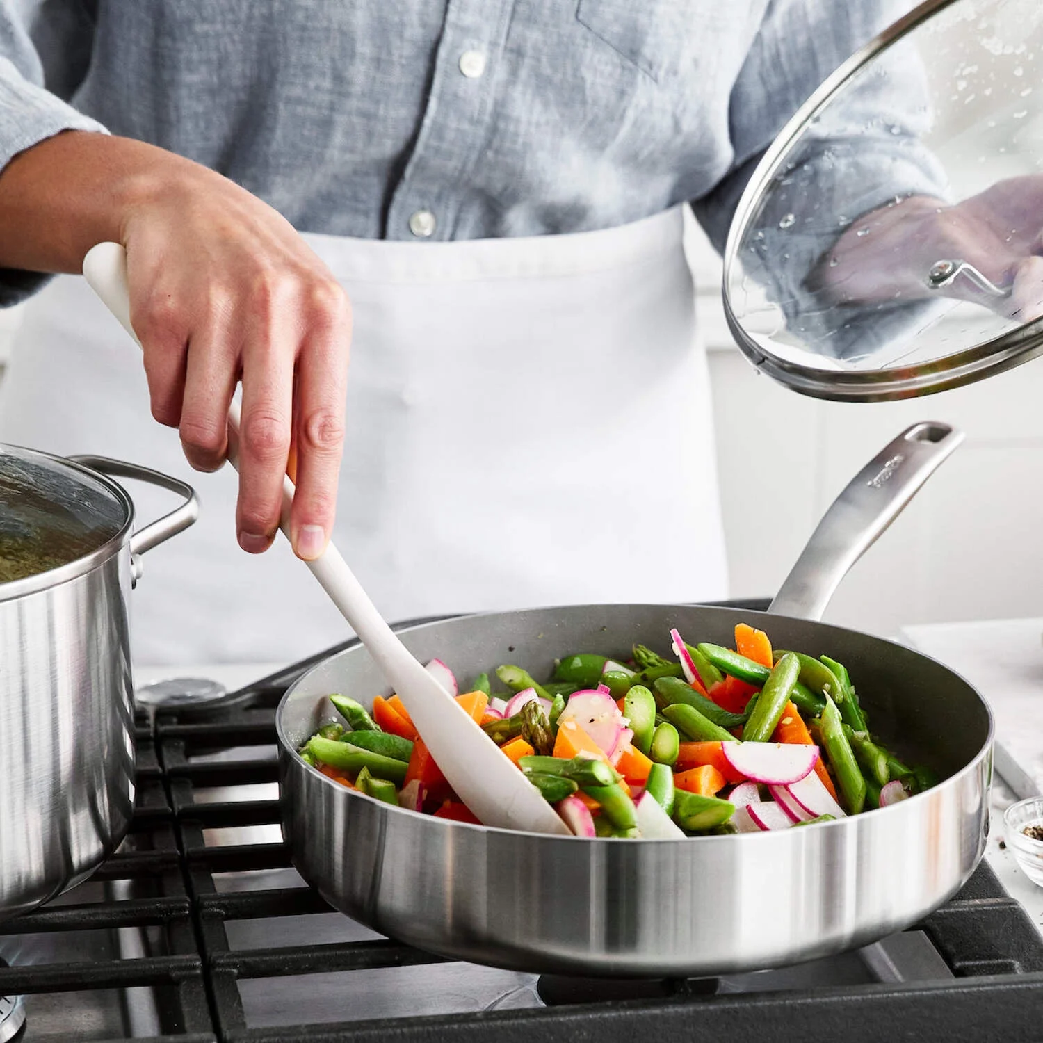 GreenPan Chatham Stainless 12-Piece Cookware Set