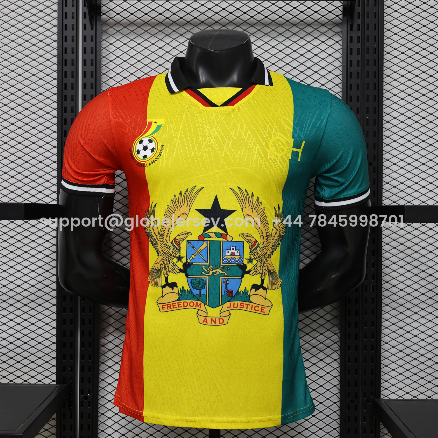 Ghana 2026 Ghana Coat Of Arms Special Jersey - Player Version