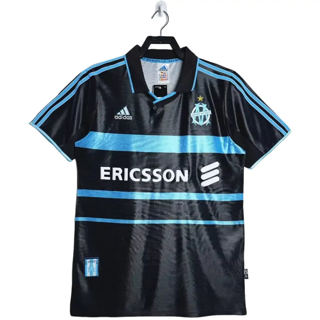 1999/00 Marseille second away retro jersey 1:1 Thai quality