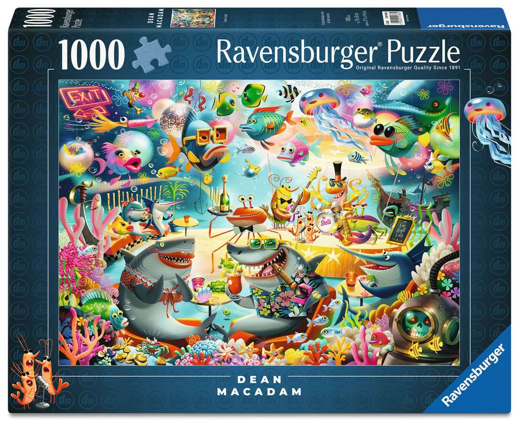Ocean Lounge by Dean MacAdam - US Puzzle Championships - 1000 Piece Jigsaw Puzzle (Ravensburger)