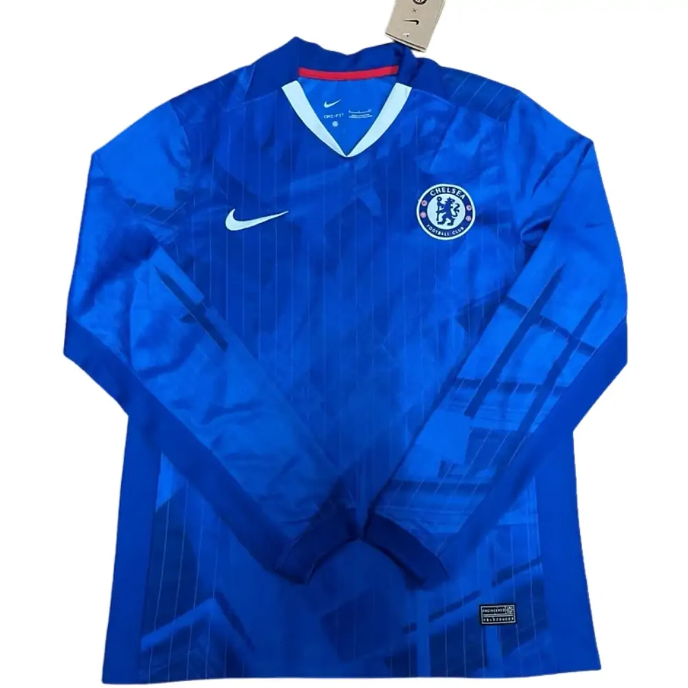 2025-2026 Chelsea Home Long-Sleeve Kit, 1:1 Thai Version Quality - Fans Edition