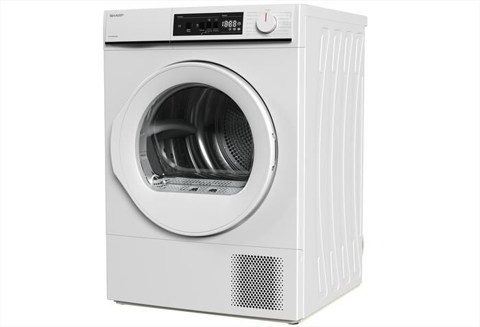 SHARP - Asciugatrice KD-NHA8S6GWE 8Kg Classe E-Bianco