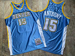 Carmelo Anthony Denver Nuggets Blue 15 MN