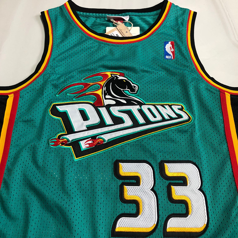 Grant Hill Detroit Pistons Green 33 MN
