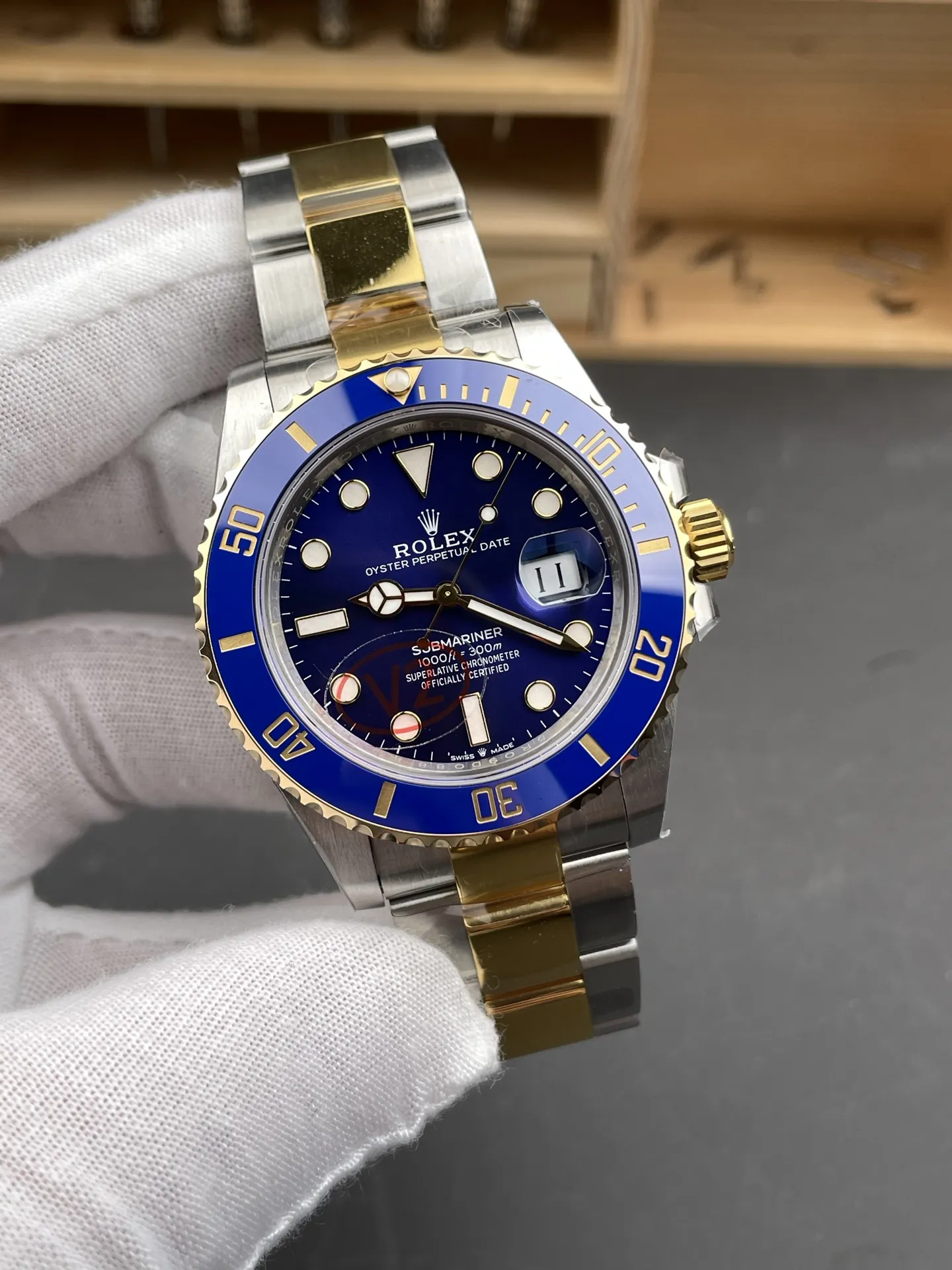 Rolex Submariner 186 G Blue 41mm