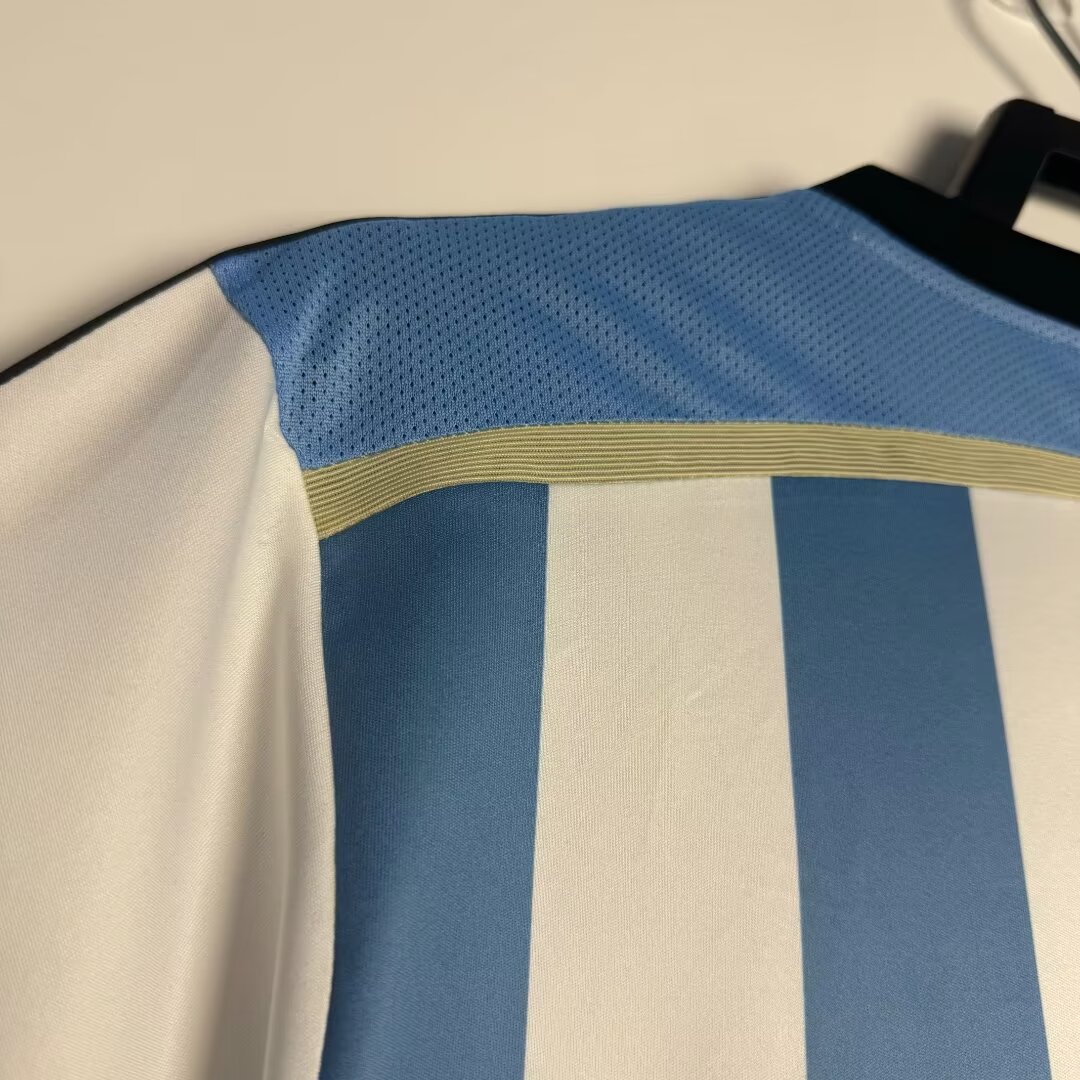 2014 Argentina Home Retro Jersey 1:1 Thai Quality - Fans Edition