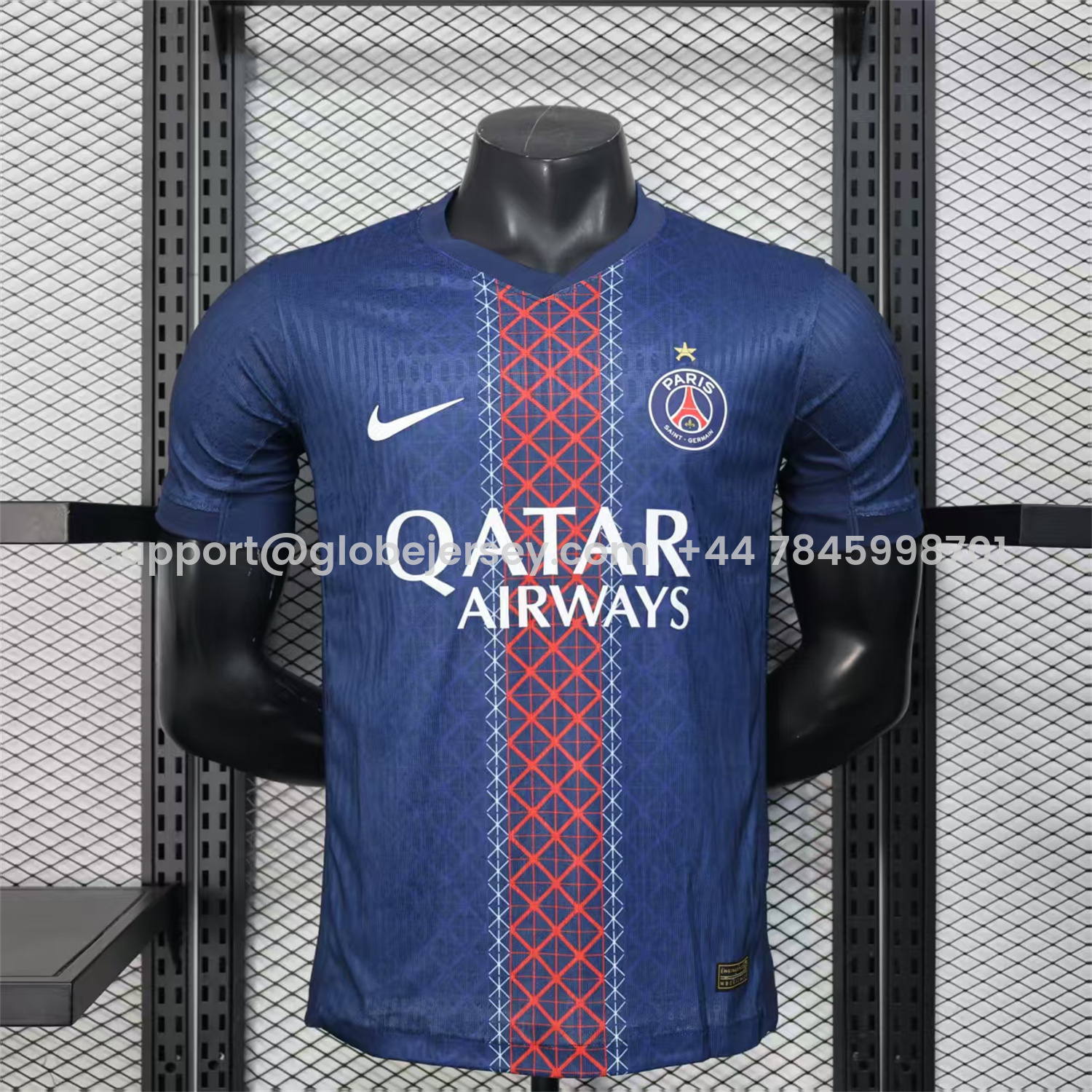 Paris Saint-Germain PSG 25-26 Champions League Commemorative Edition Jersey - Player Version