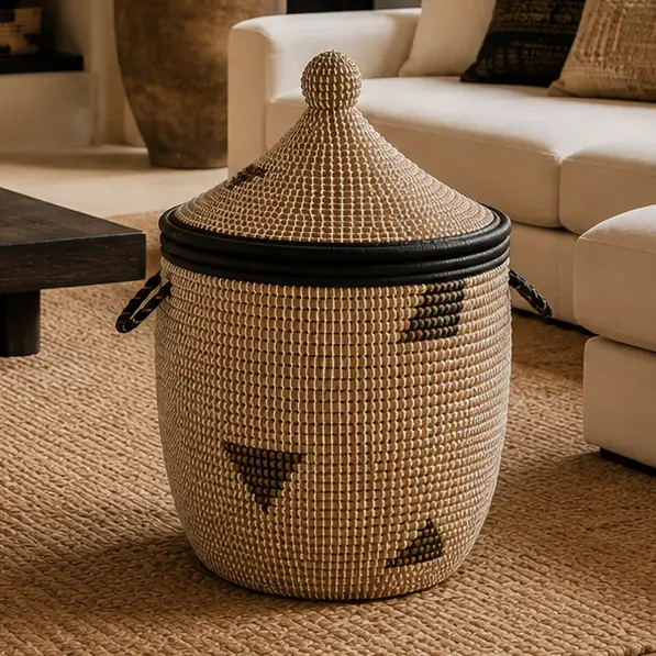 Kora Handwoven Storage Basket