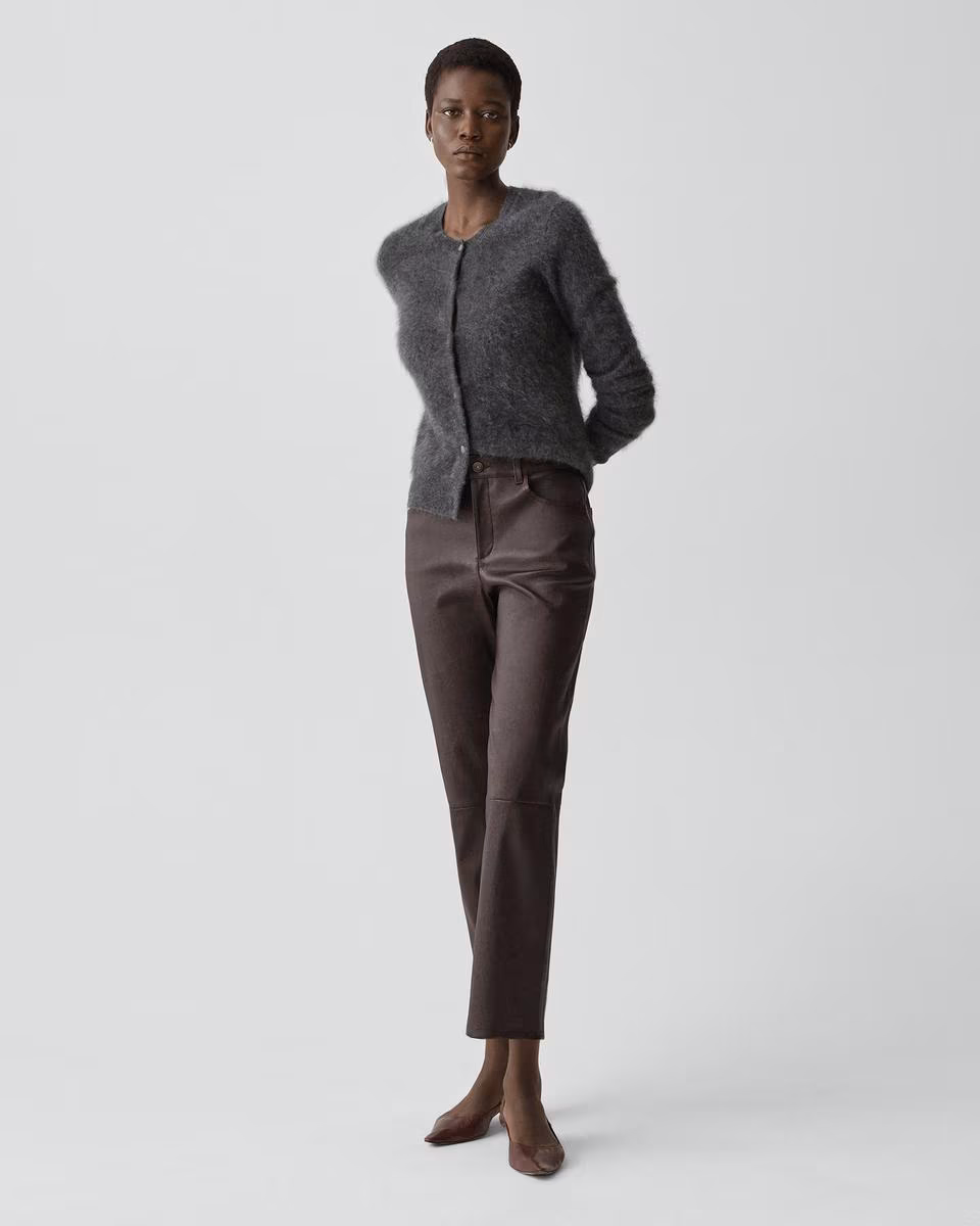 5-Pocket Pant in Glossed Leather