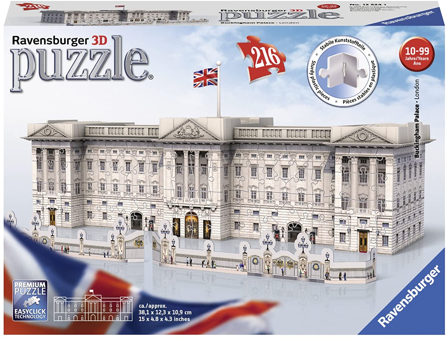 Buckingham Palace – 216 Piece Jigsaw Puzzle (Ravensburger)