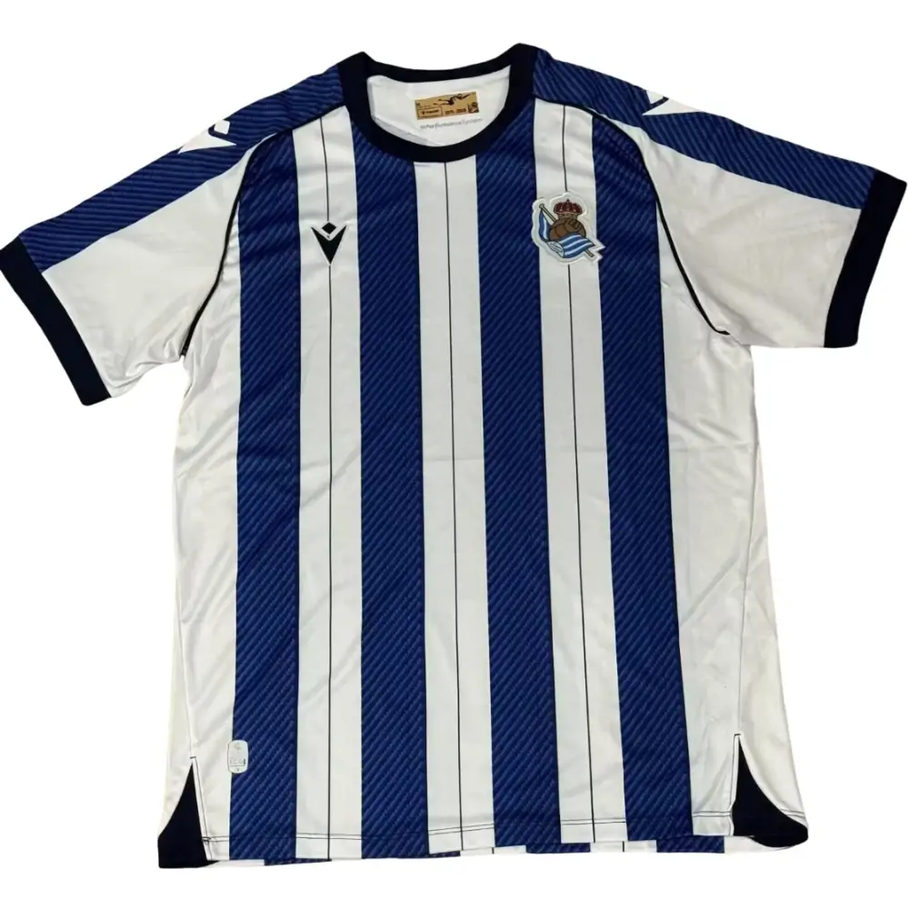 25-26 Real Sociedad Home Shirt - Fan Edition