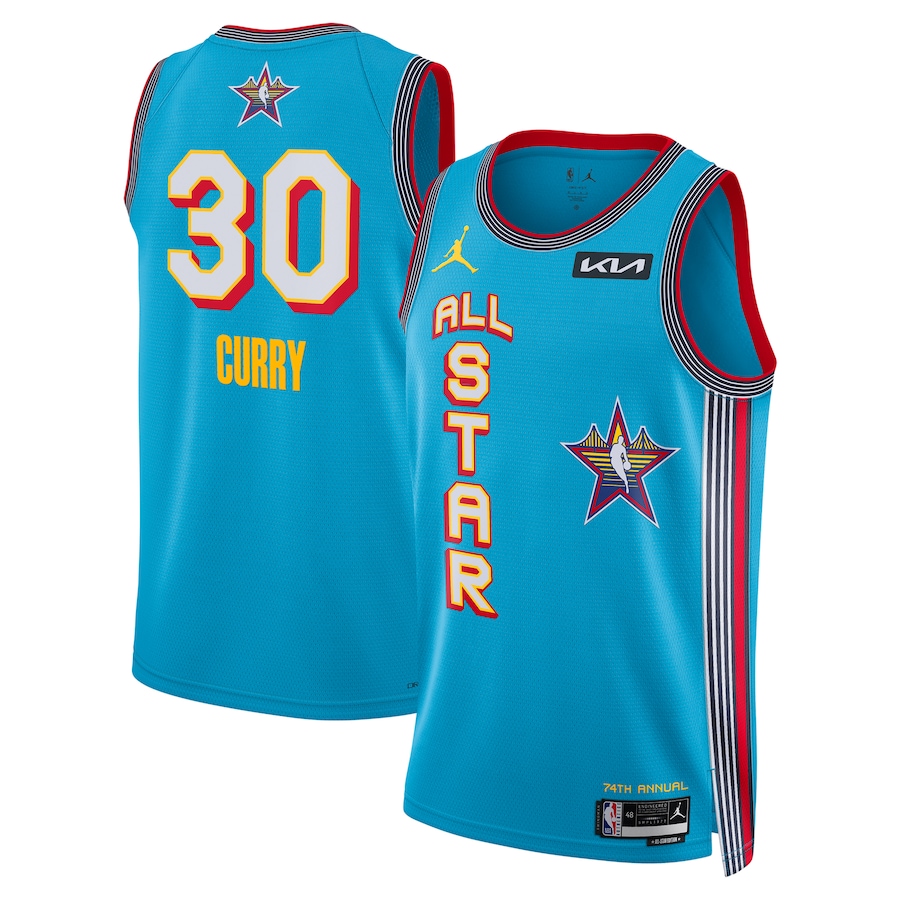 Unisex Stephen Curry Brand Light Blue 2025 NBA All-Star Game Swingman Jersey