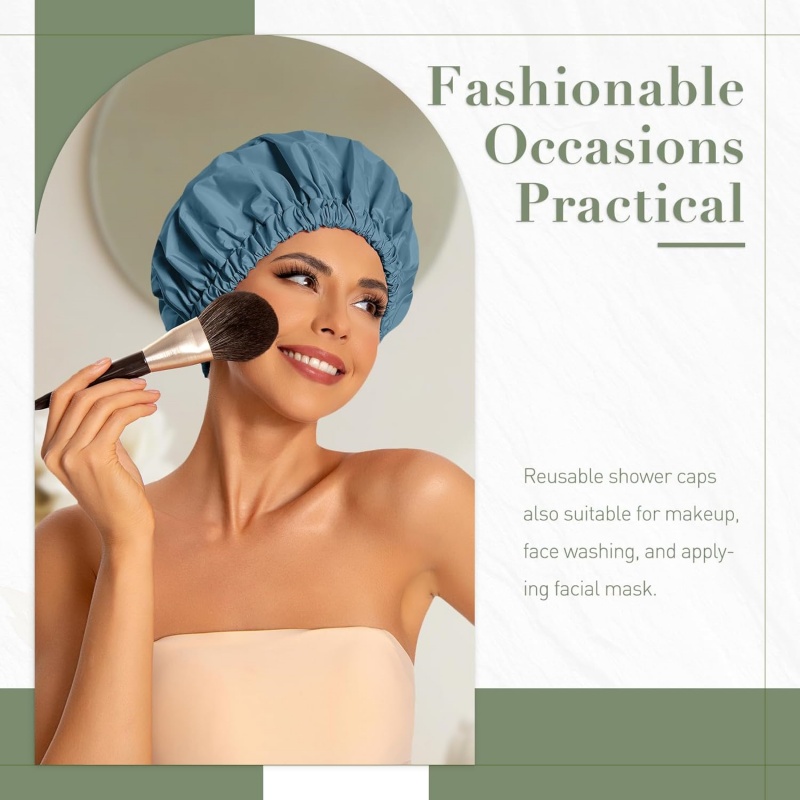 Reusable Shower Cap for Women